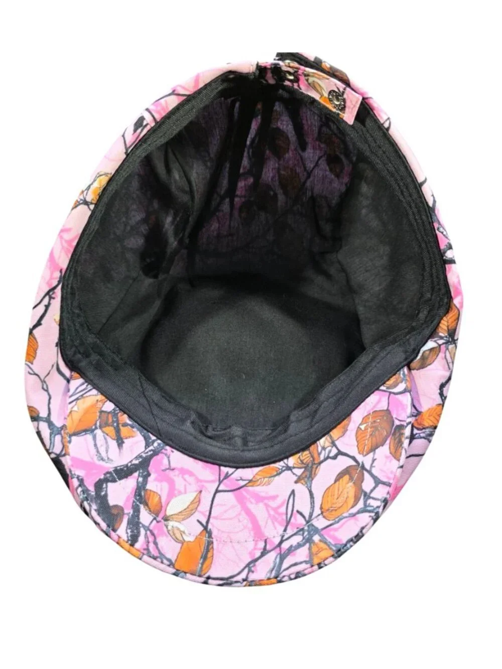 Pink Outdoor Camouflage Ivy Cap Leaf Pattern Unisex Men Women Hat Hunting